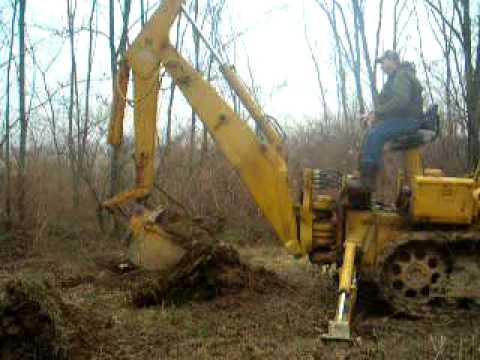 John deere loader backhoe