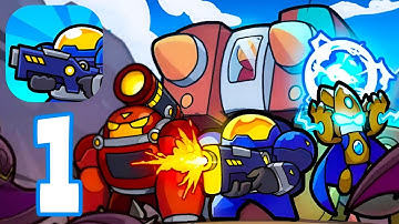 Bunker Defense: 100M Survival - Gameplay Walkthrough Part 1 , ANDROID, iOS