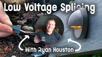 How To Splice Low Voltage Lighting