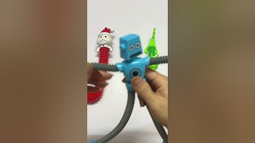 Robots Mini Pop Sound ASMR Creating satisfying POP #asmrsounds #satisfying #relaxing #creative