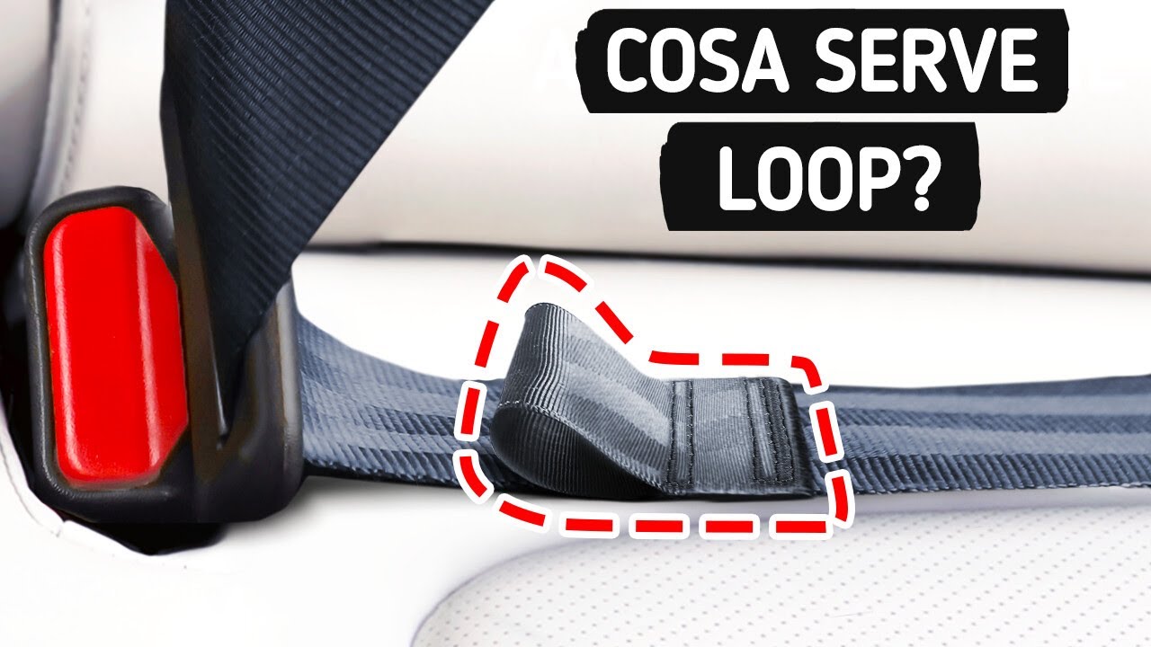 Icona Della Cintura Di Sicurezza, Stile Semplice Illustrazione