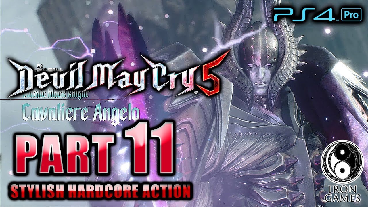 #11【デビルメイクライ5/高画質】新武器キャバリエーレ解禁！ボス「キャバリエーレ・アンジェロ」ノーダメージ攻略：ミッション11 Sランク【Devil May Cry 5】