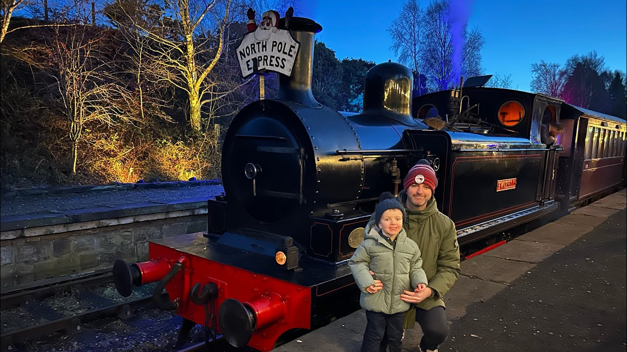 North Pole Express at Tanfield Railway 30/11/25 