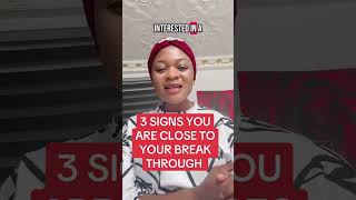 3 SIGNS YOU ARE CLOSE TO YOUR BREAKTHROUGH #jesus #biblequote #motivation #voiceeffects #bibleverse