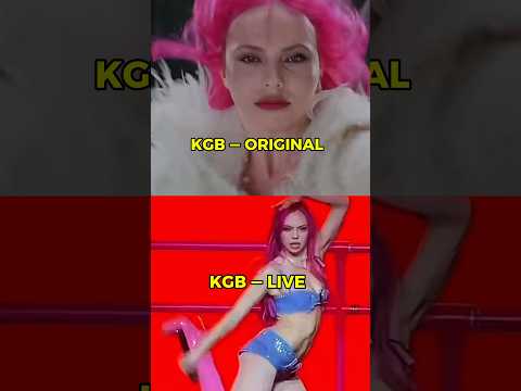 ADÉLA - KGB (Live vs Original) 😳🔥 #adéla #shorts