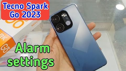 How To Set Alarm In Tecno Spark Go 2023, Alarm Setting In Tecno Spark Go 2023,Tecno Spark Go