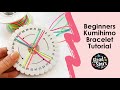 Create A Basic 8 Strand Kumihimo Braid // How To Start And Finish A Kumihimo Friendship Bracelet