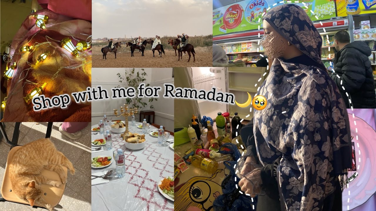 Vlog 02✨ اقضو يوم معي بين الدراسه والتسوق لرمضان فالاقامه الجامعيه 🤍