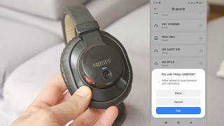 How to Pair Philips SHB7000 (Connect Bluetooth)