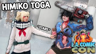Himiko Toga Stabs L.A. Comic Con 2021 ft. Lucky Lai