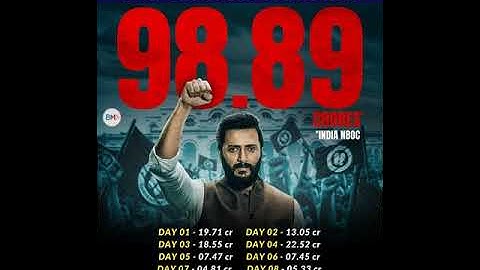 Raid 2 Day-Wise India Nett Box Office Collection #raid2 #vaanikapoor #ajaydevgan #raid2 #bollywood