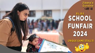 School FUN FAIR 2024 I Funfair food stalls & game stalls ideas I Unique Games in  School Funfair screenshot 5