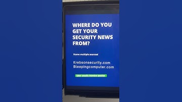 Entry level cyber security interview question! #cybersecurity