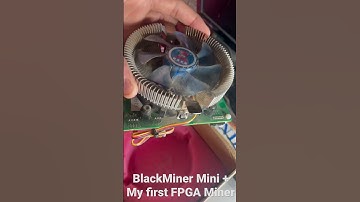 BlackMiner Mini + My First FPGA Miner Put In Years Of Service