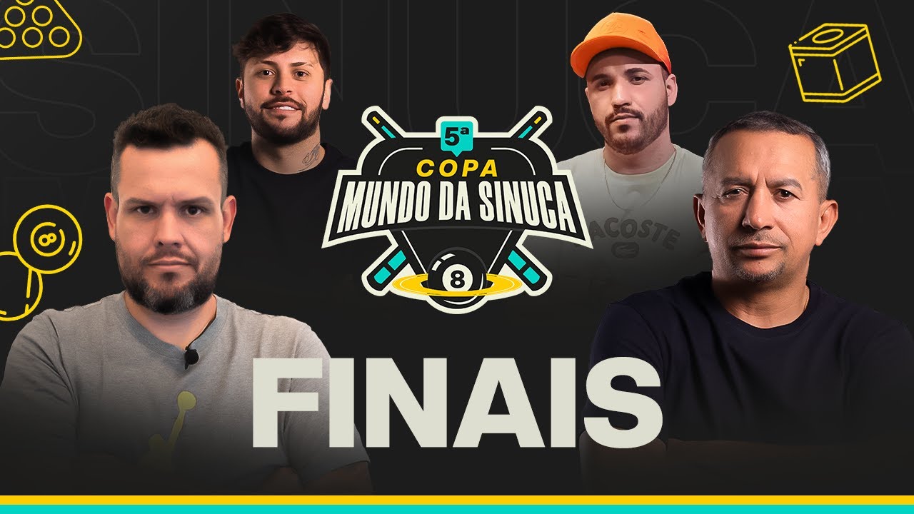 4ª COPA MUNDO DA SINUCA - AO VIVO 