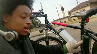 Ancheer-E bike review & ride along (secret to fixing throttle resolved)