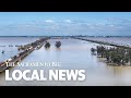 See Drone Video Of The Flooded Yolo Bypass Between West Sacramento And Davis