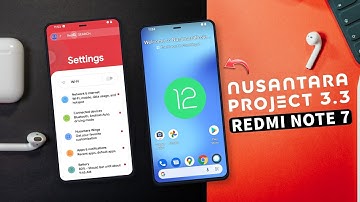 Nusantara Project 3.3 Redmi Note 7 - Last Android 11 Update | Nusantara Themes | Gaming Mode