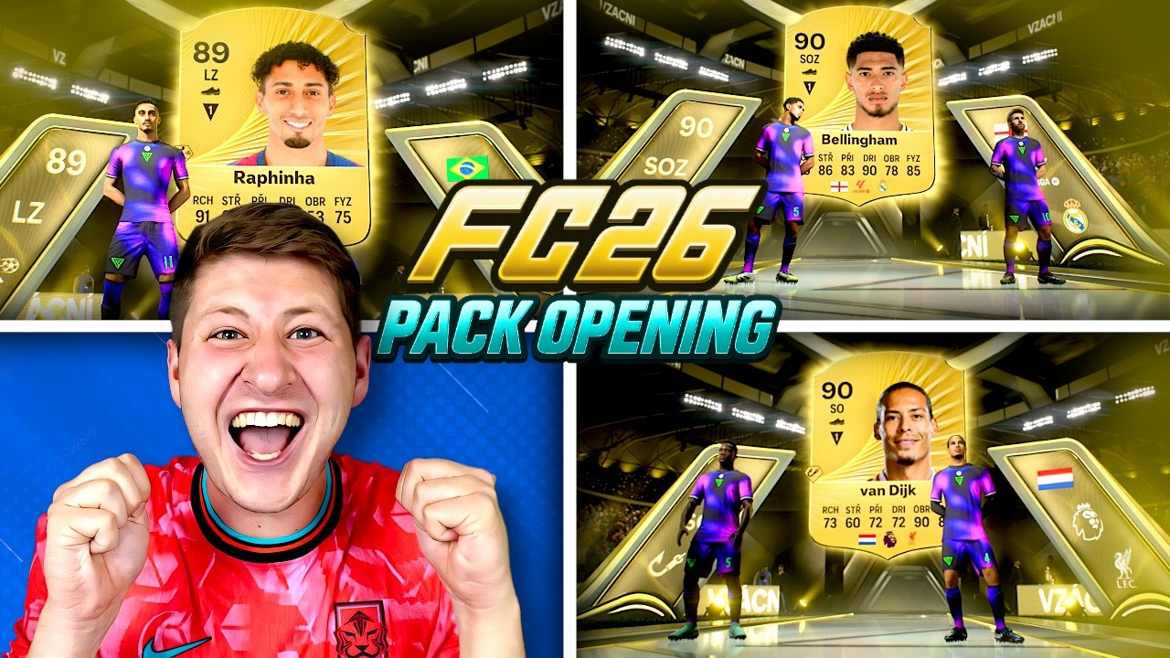 NEJLEPŠÍ FC26 PACK OPENING V ČESKU!