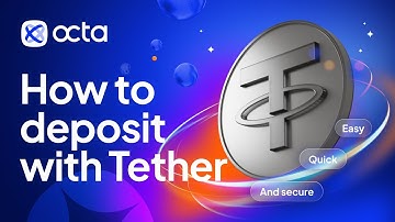 [ENGLISH] Tutorial – How to deposit using USDT | Octa
