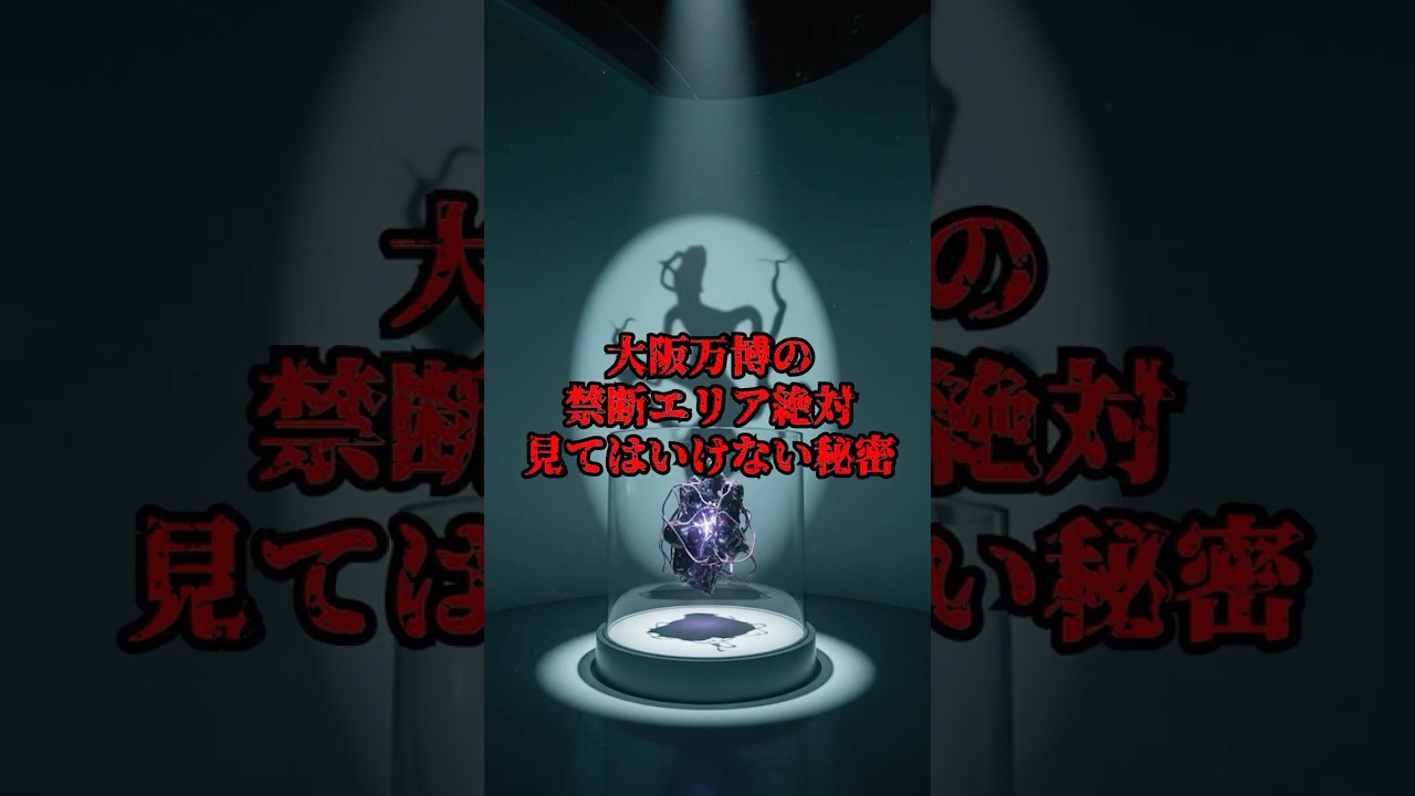 大阪万博の禁断エリア　絶対に見てはいけない秘密　#ショート動画 #都市伝説 #怪現象 #衝撃の事実 #大阪万博