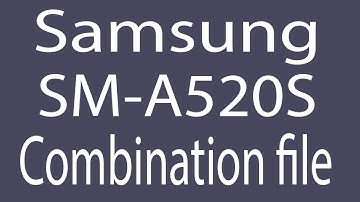 Download Samsung SM-A520S Combination File | Firmware | Flash File