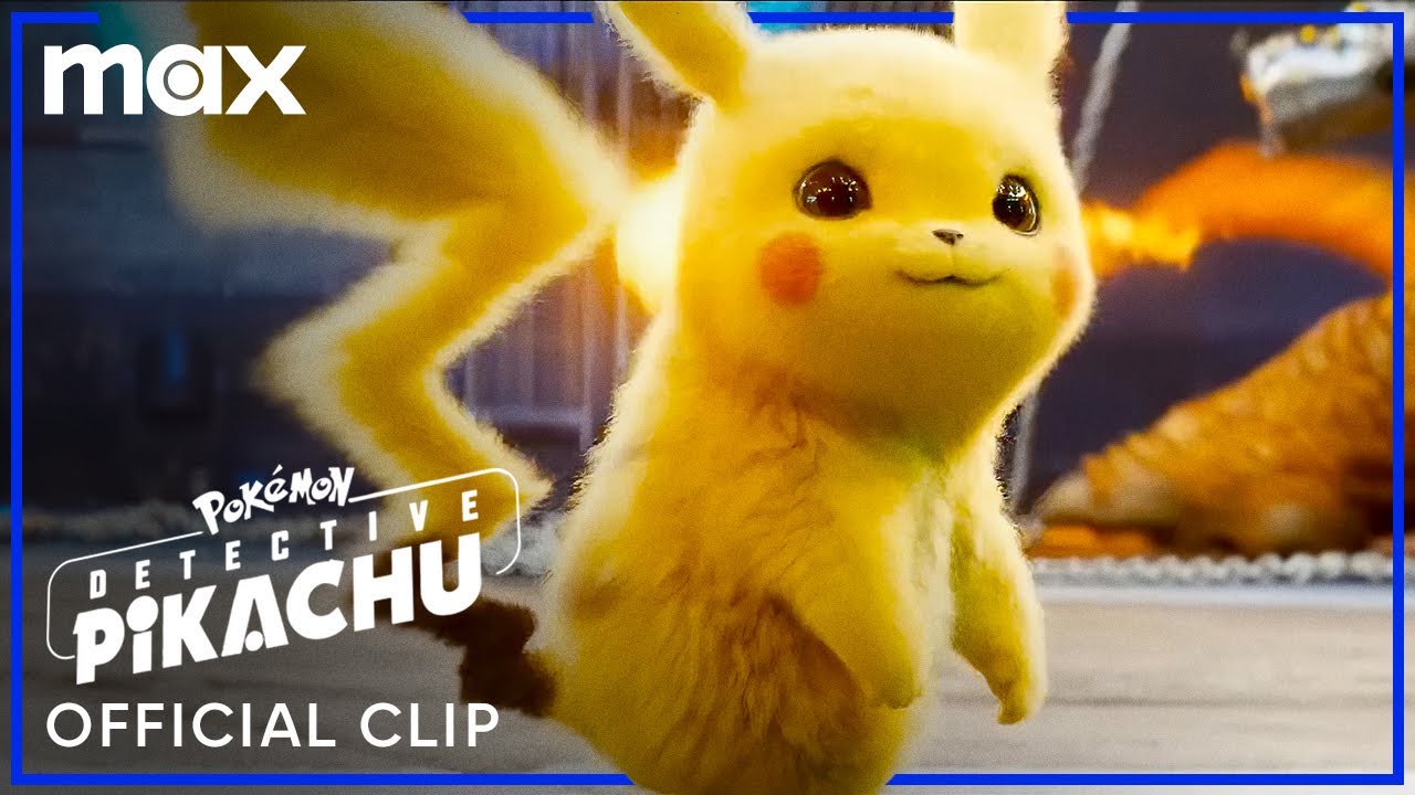 Pikachu Battles Charizard | Pokémon Detective Pikachu | Max - YouTube
