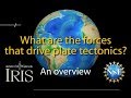 Plate Tectonics—What Drives the Plates? Overview of processes (Educational)
