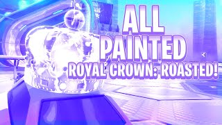 All Painted Royal Crown: Roasted! (Rocket League Season 9 Update)