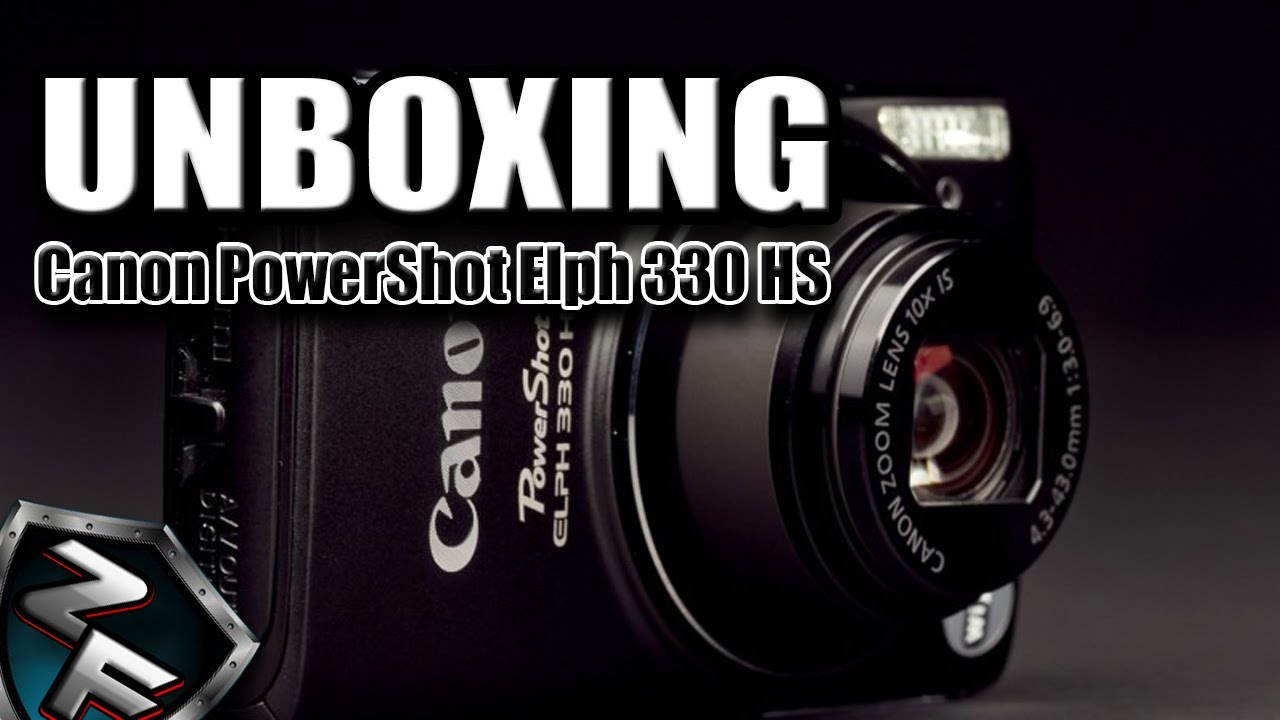 Unboxing Camara Canon PowerShot Elph 330 HS