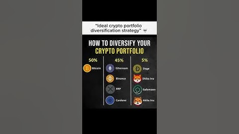 How to diversify your crypto portfolio #crypto #mindset #bitcoin #motivation