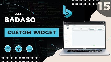 15. How to Add Custom Widget - Badaso Getting Started