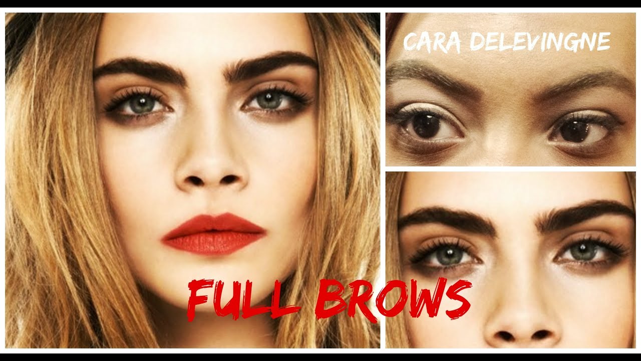 How To Get Full Brows Like CARA DELEVINGNE! ♡ How To Tuesday 1! YouTube