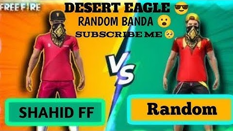 Free fire max 🔥 1vs1 custom random player #freefire #video