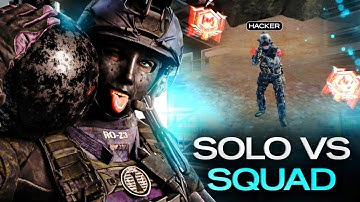 This HACKER Destroyed me in INTENSE SOLO VS SQUAD GAMEPLAY