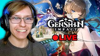 FONTAINE SUMMER EVENT & MINI GAMES! - Genshin Impact | LIVE