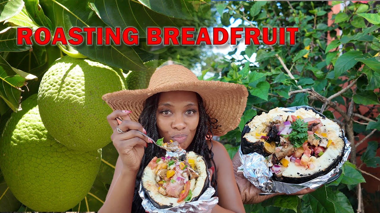 HOW TO MAKE ROAST BREAFRUIT AT HOME OUTBACK COOKING