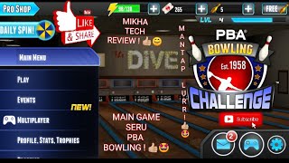 GAMENYA SERU ! REVIEW LENGKAP GAME PBA BOWLING CHALLENGE ! 😅😅😅 WUIH MANTAP GUYS ! 👍🏼👍🏼👍🏼🤩🤩🤩😅😅😅 screenshot 5