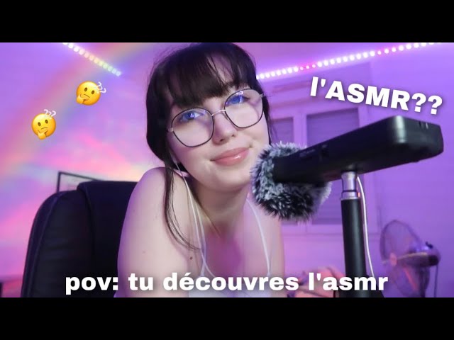 asmr pov: je suis ta soeur et je te fais découvrir l'asmr