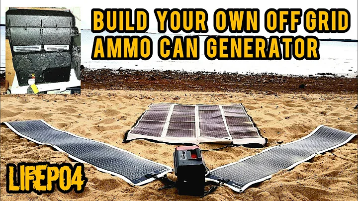 DIY Ammo Can Solar Generator | LiFePO4 Off-Grid Power Build