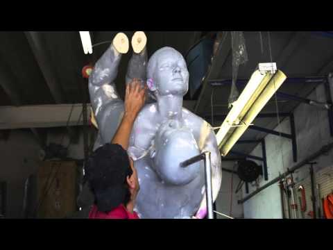 Modeling The Dancers by Carole Feuerman