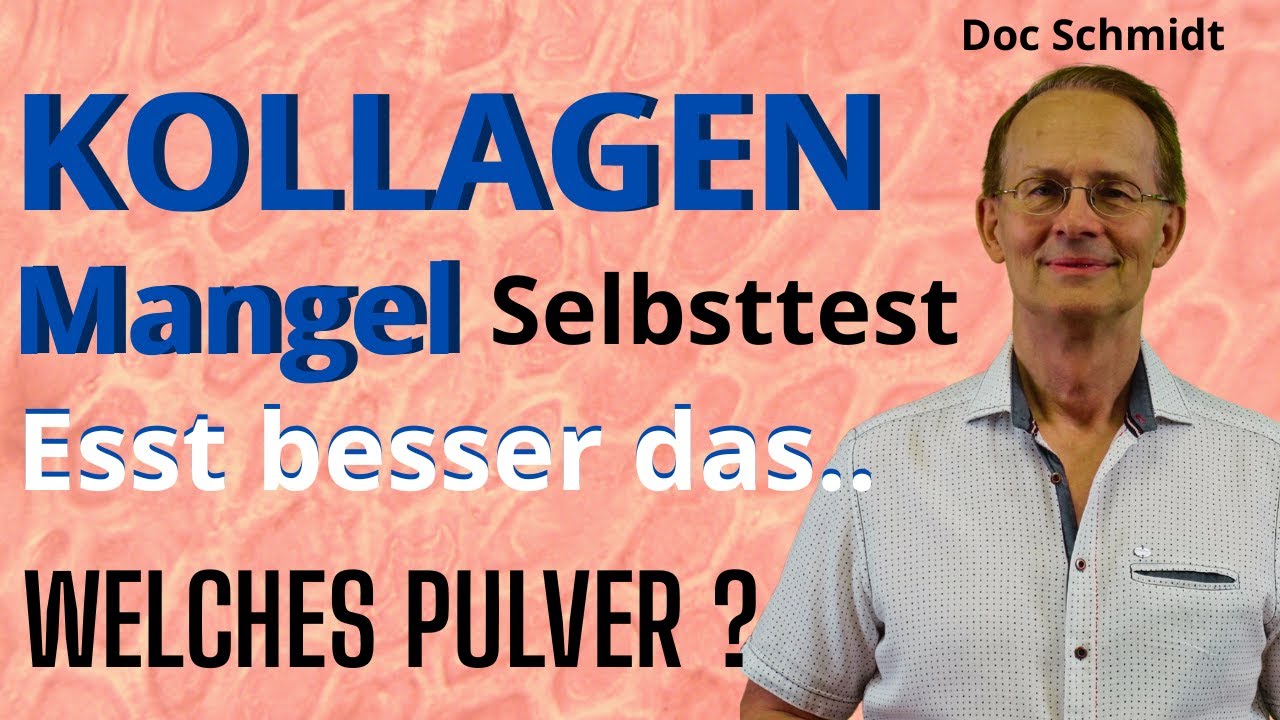Kollagen - Bleibt geschmeidig! Kollagenmangel ist weit verbreitet. Was macht frau/man  denn dann ?