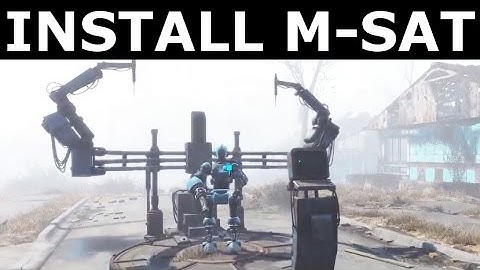 Fallout 4 Automatron - Install The M-SAT On A Robot - "Restoring Order" Quest