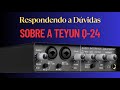 Interface de Áudio Teyun Q24 Respondendo Dúvidas dos Inscritos