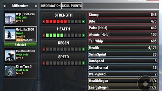 Godzilla 2000 showcase (kaiju alpha)