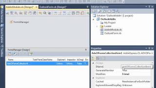 Outlook Reading Pane customization with .NET forms (VB.NET, C#)