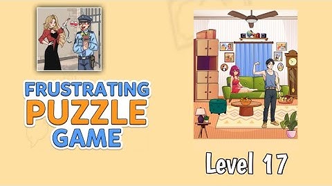 Frustrating Puzzle Game Level 17 walkthrough solution
