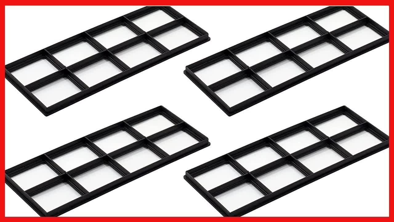 Great product Decor Grates FRP410 Pristene Air Filter Retainer For Decor Grates Registers, 4