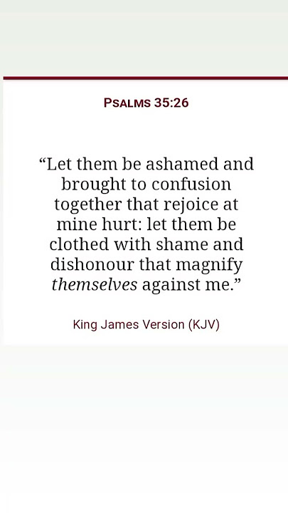 Psalms 35:26 📖💡