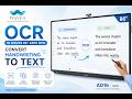 WAVES 86” AD16 IFPD OCR Demo | Handwriting to Text Conversion